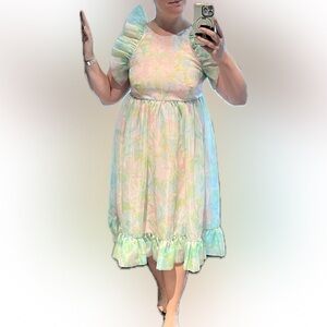 Selkie Maison Amory Ruffle Romance Dress